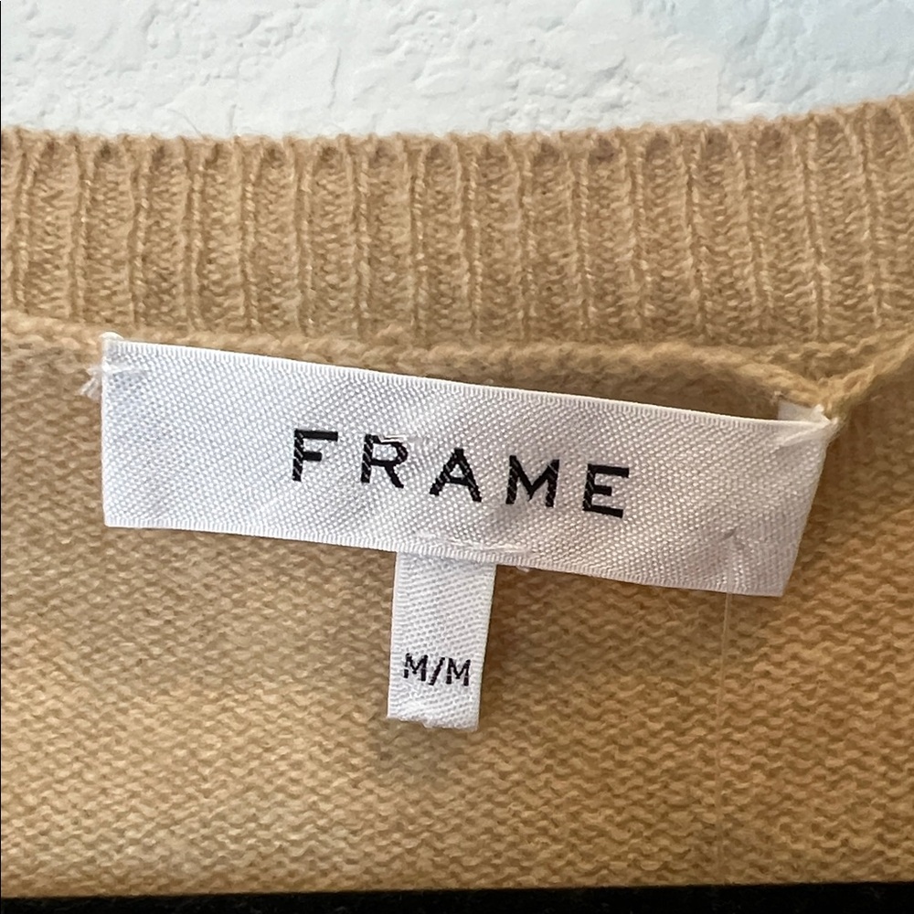 Frame Denim Cashmere Scoop Neck Sweater - Picture 4 of 6
